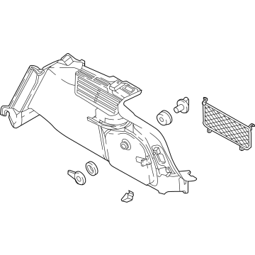 Audi 8W6-863-879-G-CA9 Trunk Trim Panel 8W6-863-879-G-CA9 Audi Trunk Trim Panel Illustration 1 of 1