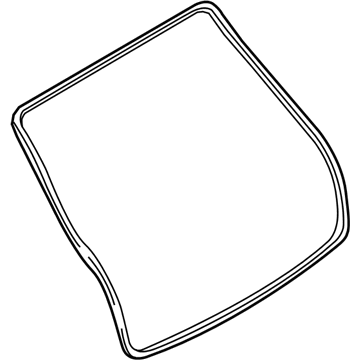 Audi 8K9-827-705-B Weatherstrip 8K9-827-705-B Audi Weatherstrip Illustration 1 of 1
