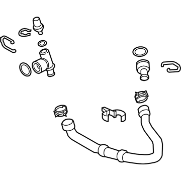 Audi S3 Radiator Hose - 5Q0-122-051-CT