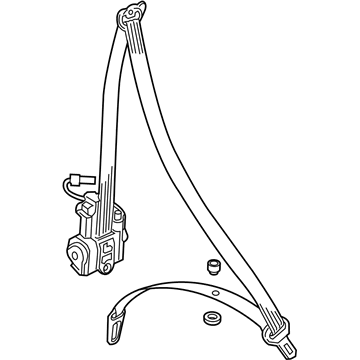 Audi 4G8-857-705-H-CKM Lap & Shoulder Belt Audi 4G8-857-705-H-CKM Lap & Shoulder Belt