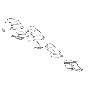 Audi Occupant Detection Sensor - 8W0-898-522-N-KGN