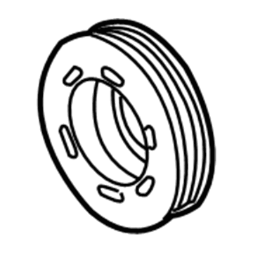 Audi Crankshaft Pulley - 06A-105-243-E