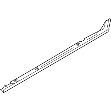 Audi 8K9-853-859-1RR Rocker Molding 8K9-853-859-1RR Audi Rocker Molding Illustration 1 of 1
