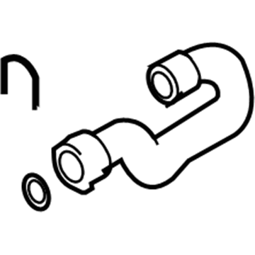 Audi S8 Oil Cooler Hose - 4E0-121-055-AG