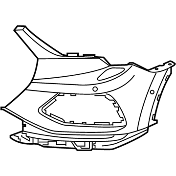 Audi Q3 Bumper Cover - 83A-807-107-GRU