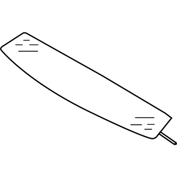 Audi Sunroof - 8P4-877-057-A
