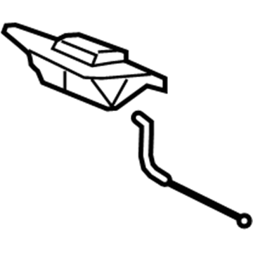 8T0-882-617-4PK Audi Release Handle Illustration 1 of 1
