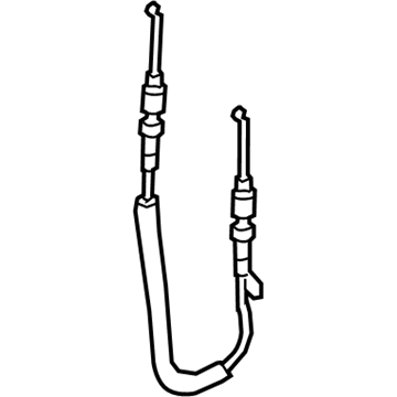 Audi SQ8 e-tron Door Latch Cable - 4M8-837-099