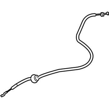 Audi SQ8 e-tron Door Latch Cable - 4M8-837-085