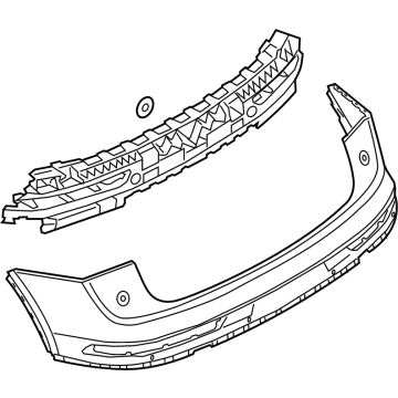 Audi Q5 PHEV Bumper Cover - 80A-807-067-C-GRU