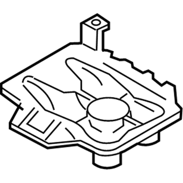 Audi TT Quattro Battery Tray - 8N8-804-373-B