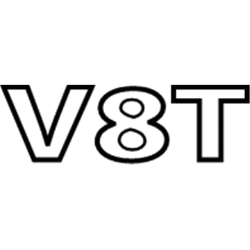 Audi RS7 Emblem - 4H0-853-601-2ZZ