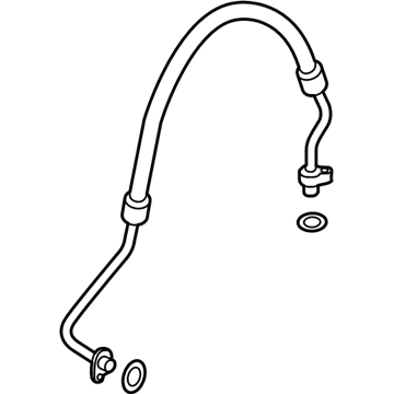 Audi 5QF-816-721-AR Discharge Hose