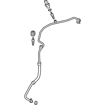 Audi 5QF-816-741-C Pressure Line