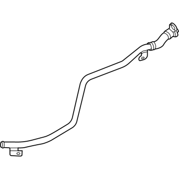 Audi 80B-819-558-A Upper Pipe Audi 80B-819-558-A Upper Pipe