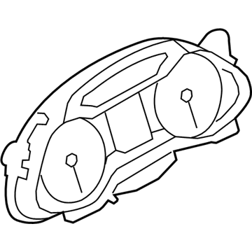 Audi A5 Quattro Tachometer - 8T0-920-983-A
