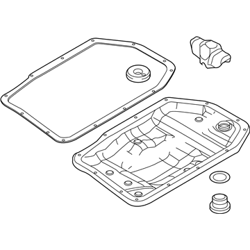 Audi Transmission Pan - 0AT-321-359