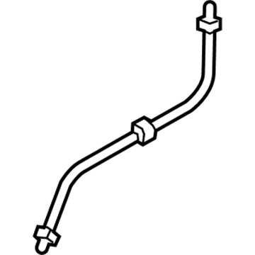 Audi Brake Booster Vacuum Hose - 8K0-611-775-J