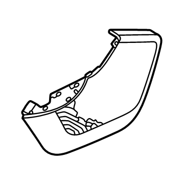 Audi 4J3-868-451-A-4PK Speaker Grille 4J3-868-451-A-4PK Audi Speaker Grille Illustration 1 of 1