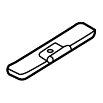 Audi 8D0-858-555-1RS Center Panel 8D0-858-555-1RS Audi Center Panel Illustration 1 of 1