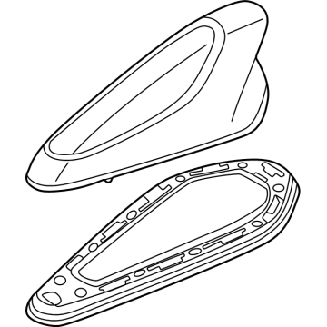 Audi Q6 e-tron Antenna - 8B3-035-503-B-Y9B