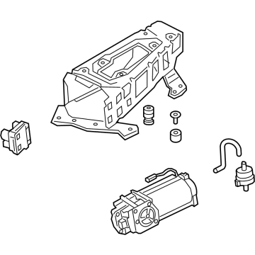 Audi Suspension Control Module - 4K0-616-005-D
