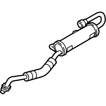 Audi S4 Transmission Oil Cooler Hose - 8K0-317-823-B