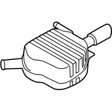 Audi Exhaust Pipe - 4H0-253-609-AF