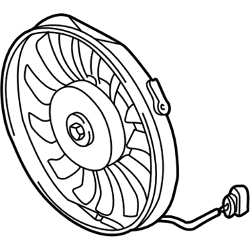 Audi S6 Radiator fan - 4B3-959-457