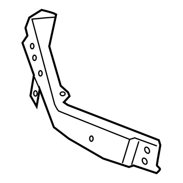 Audi 4N0-821-135-B Fender Mounting Bracket Audi 4N0-821-135-B Fender Mounting Bracket