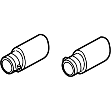 Audi A8 Quattro Exhaust Pipe - 4E0-253-684-F