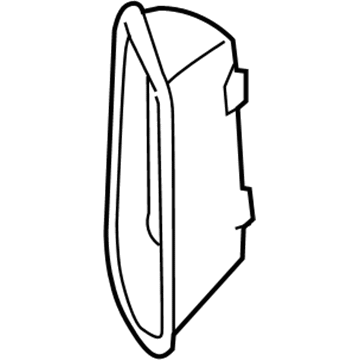 Audi 4G8-807-796-A Duct Cover Audi 4G8-807-796-A Duct Cover