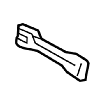 Audi 4G8-853-755-A Nameplate Holder Audi 4G8-853-755-A Nameplate Holder