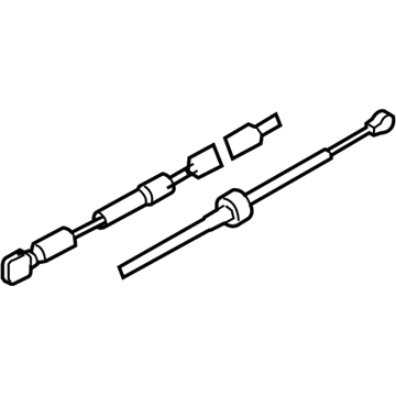 Audi Shift Cable - 8J0-711-266-E