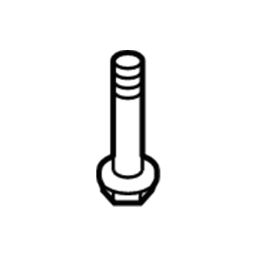 Audi N-105-580-02 Suspension Crossmember Mount Bolt Audi N-105-580-02 Suspension Crossmember Mount Bolt