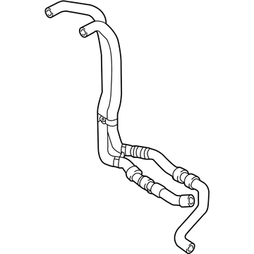 Audi 80A-122-902-AC Water Hose Audi 80A-122-902-AC Water Hose