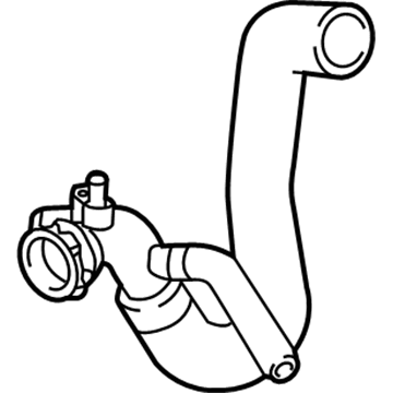 Audi SQ5 Sportback Water Hose - 80A-122-055-AH