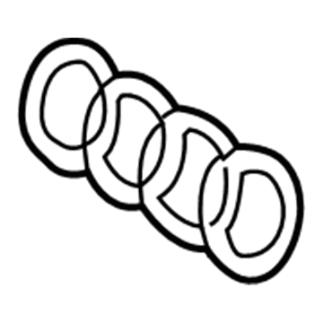 Audi S6 Emblem - 8P0-853-605
