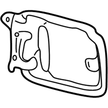 Audi S4 Fuel Door - 8D5-809-905-B