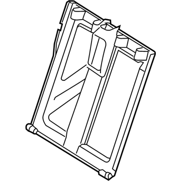 Audi 4G8-885-502-N-JS1 Seat Back Frame Audi 4G8-885-502-N-JS1 Seat Back Frame