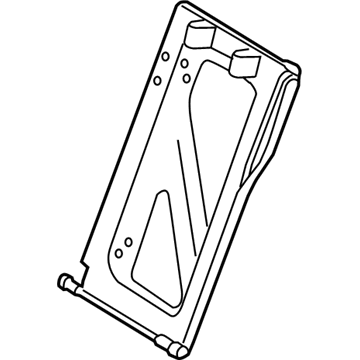Audi 4G8-885-501-F-JS1 Seat Back Frame Audi 4G8-885-501-F-JS1 Seat Back Frame