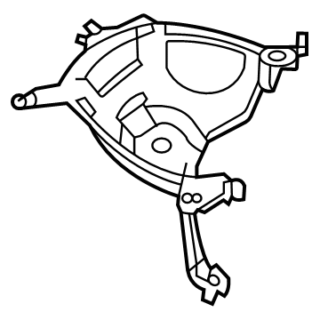Audi A7 Sportback Radiator Support - 4K0-121-409-D