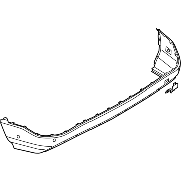 Audi Q6 e-tron Bumper Cover - 85H-807-527-H-GRU