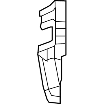 Audi TT Air Duct - 8J0-121-284-A