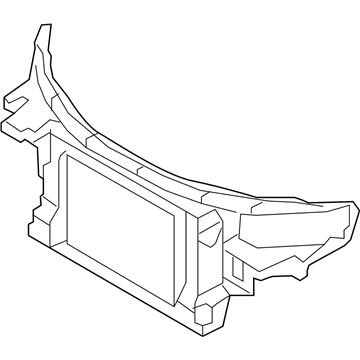Audi TT Radiator Support - 8J0-805-594-G