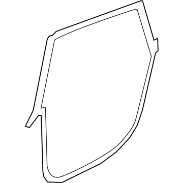 Audi A7 Sportback Door Seal - 4K8-833-708-D