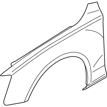 Audi A4 Fender - 8K0-821-106-A