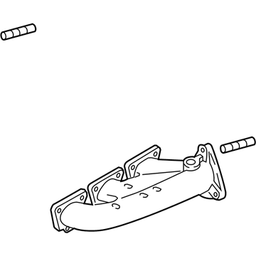 Audi S4 Exhaust Pipe - 06E-253-031-AB