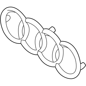Audi TT Emblem - 8N0-853-605
