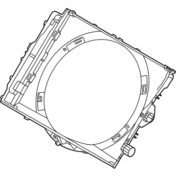 Audi SQ6 e-tron Fan Shroud - 85E-121-360